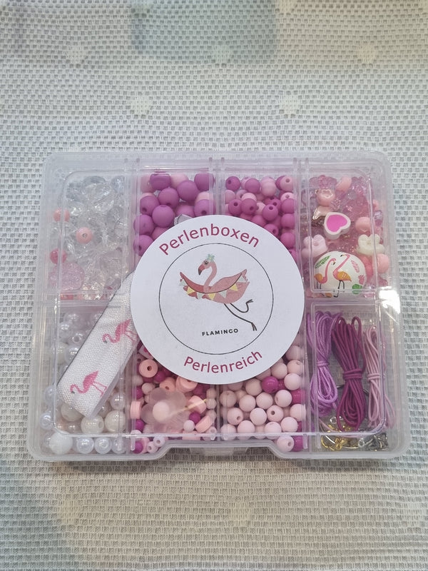 Perlenboxen Flamingo