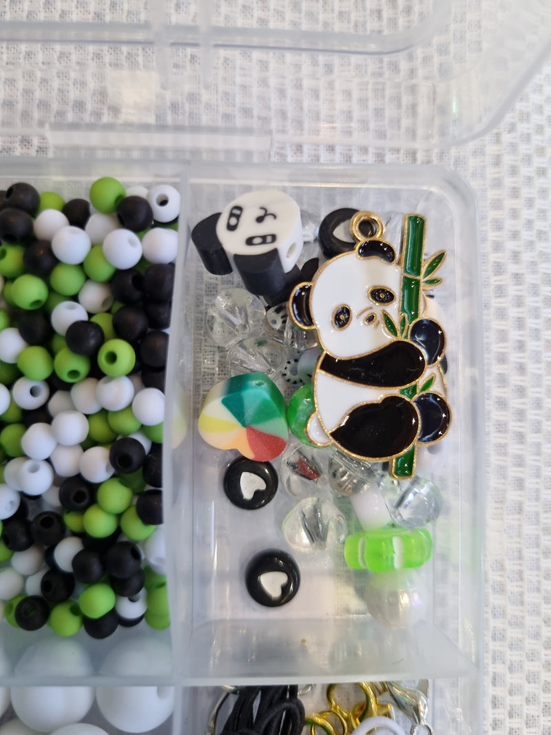 Perlenbox Panda